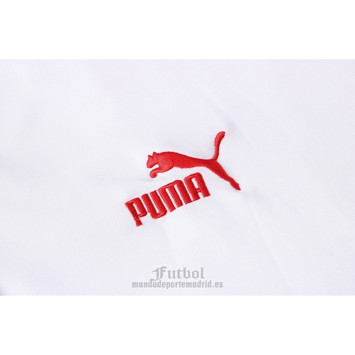 Chandal del AC Milan Manga Corta 2021-2022 Blanco
